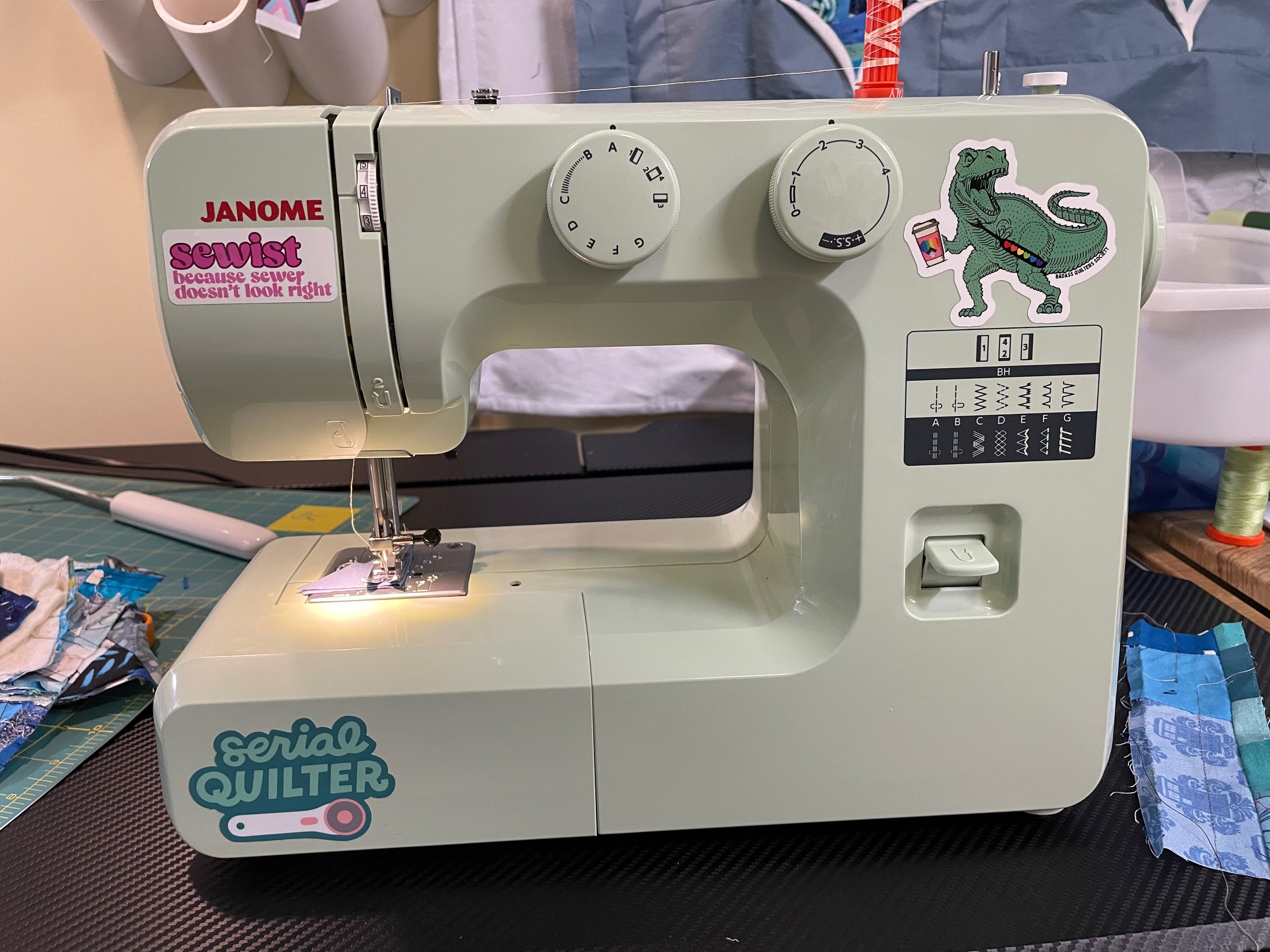 my new Janome machine - a review — Sewistry NC